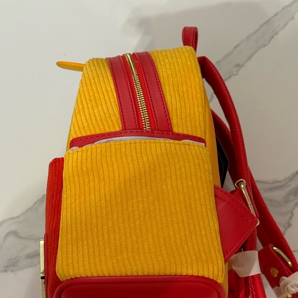 Disney Loungefly Winnie the Pooh mini Backpack, corduroy, NWT - Picture 3 of 6